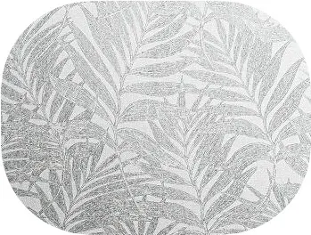 silver leaf pattern